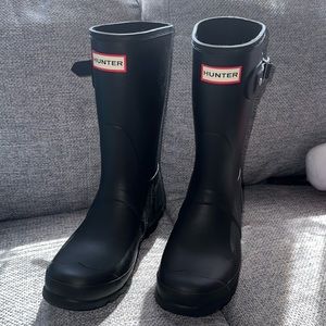 Women's Hunter Original Waterproof Short Rain Boots sz. 8
